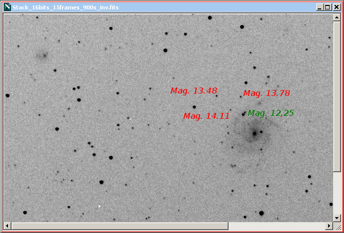 SN 2023 ixf Photometrie - Übersicht