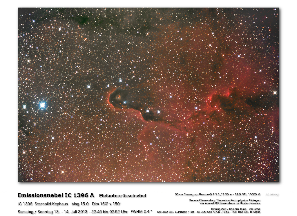 Astronomische Remote.-Beobachtung