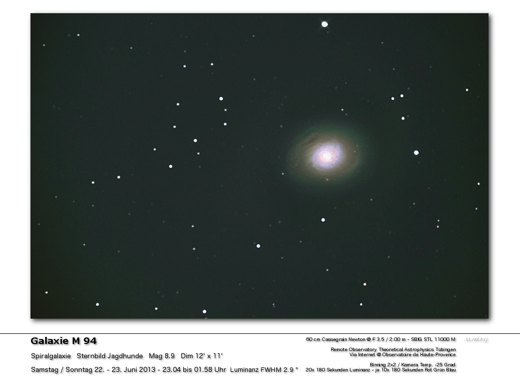 Galaxie im Sternbild Jagdhunde