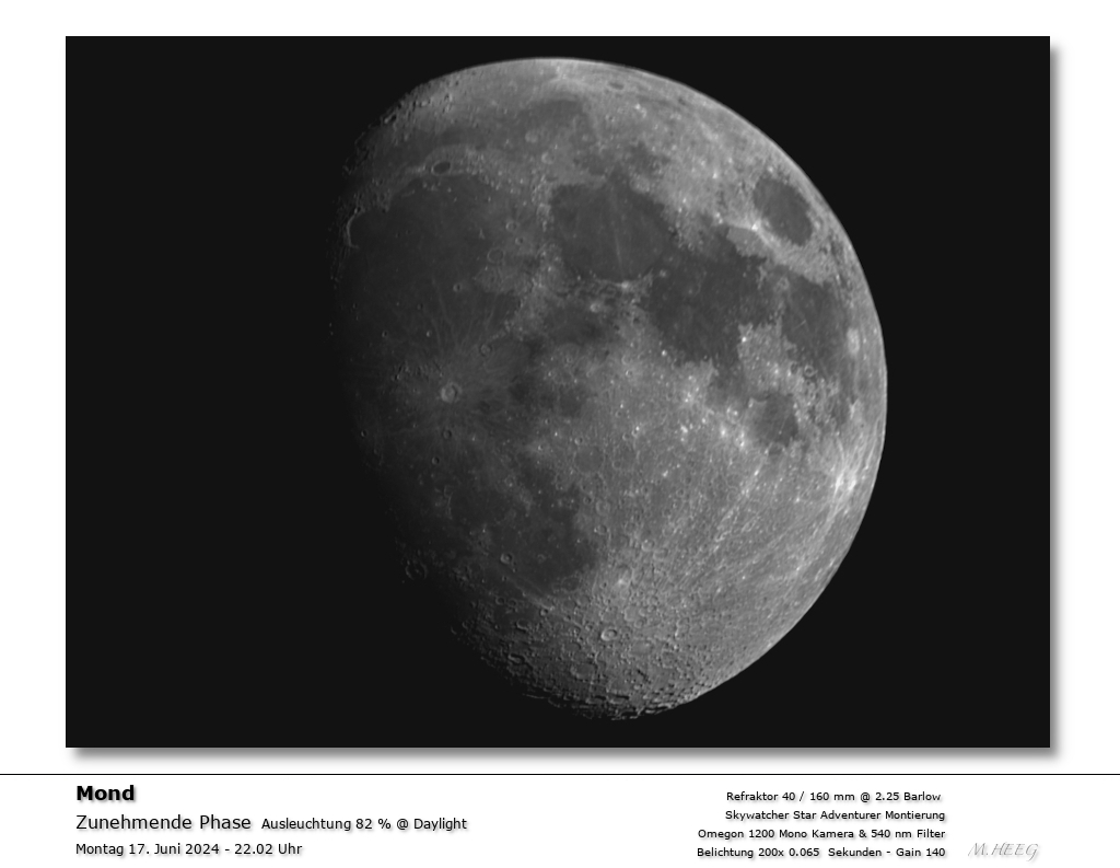 Zunehmender Mond
