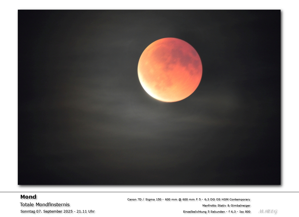 Mondbeobachtung mit DSLR