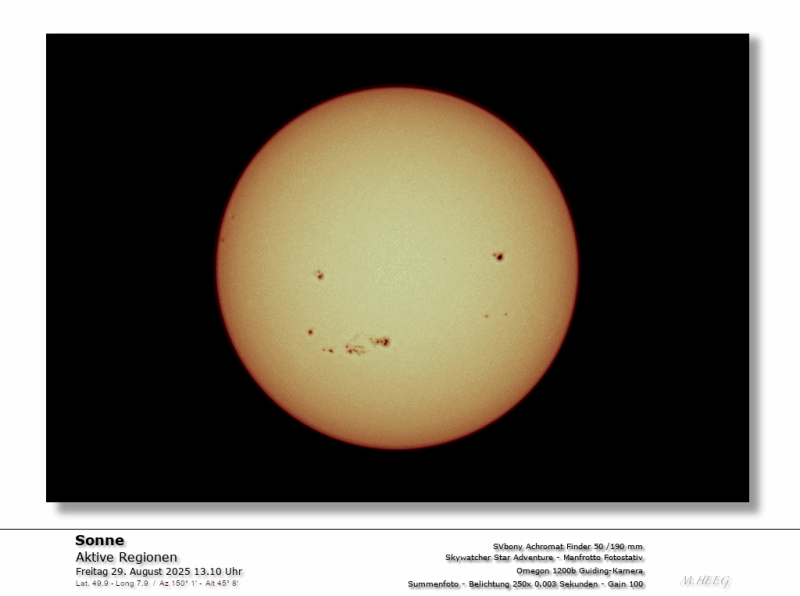 Die Aktivitäten der Sonne