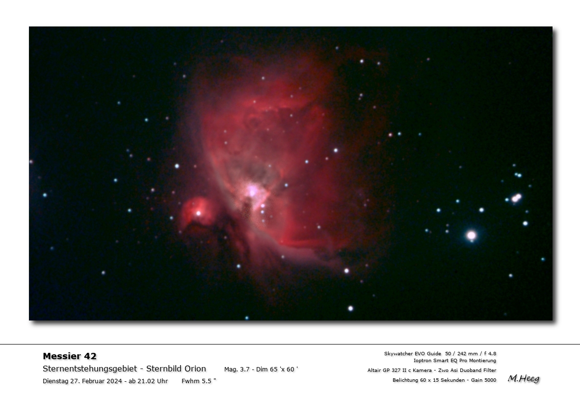 Nebel mit Duoband Filter