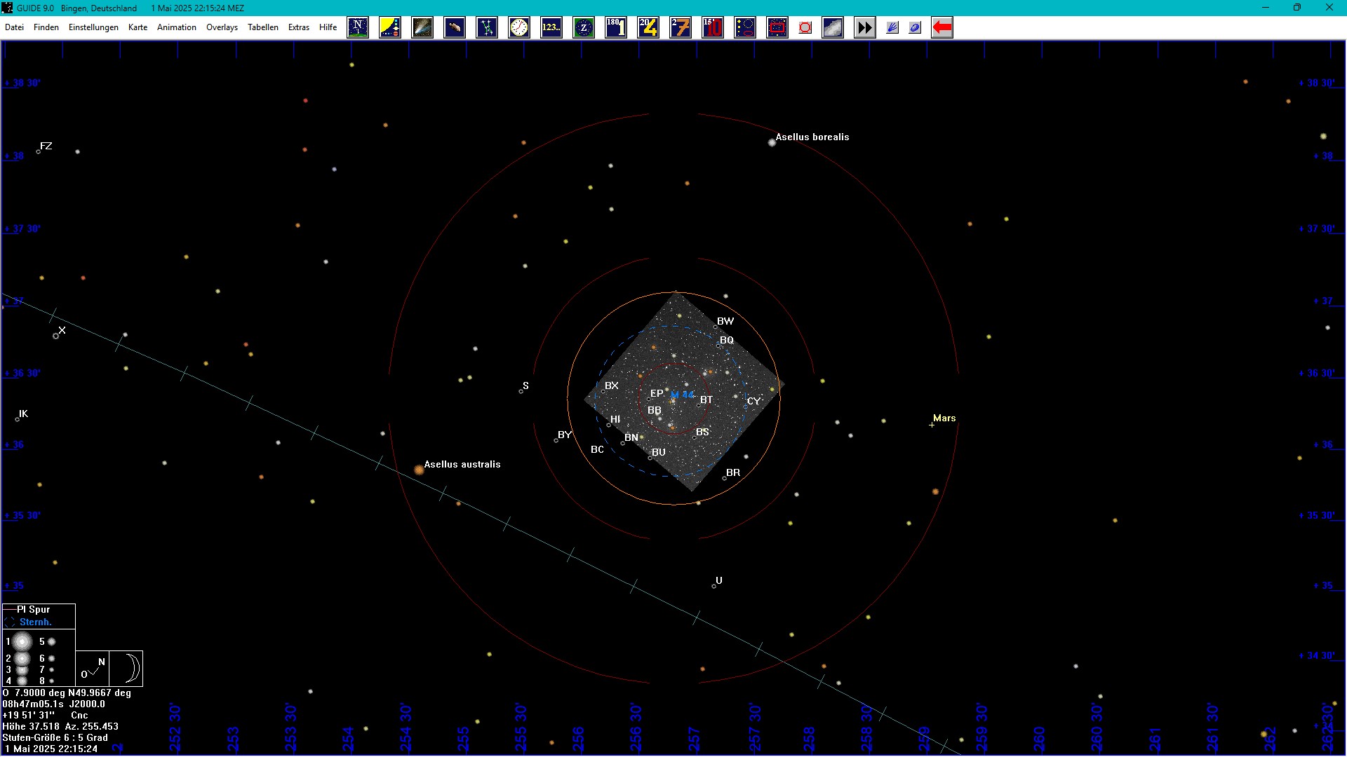 Sternfeld Messier 44