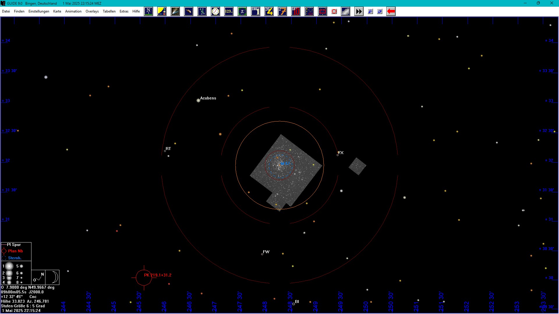 Sternfeld Messier 67