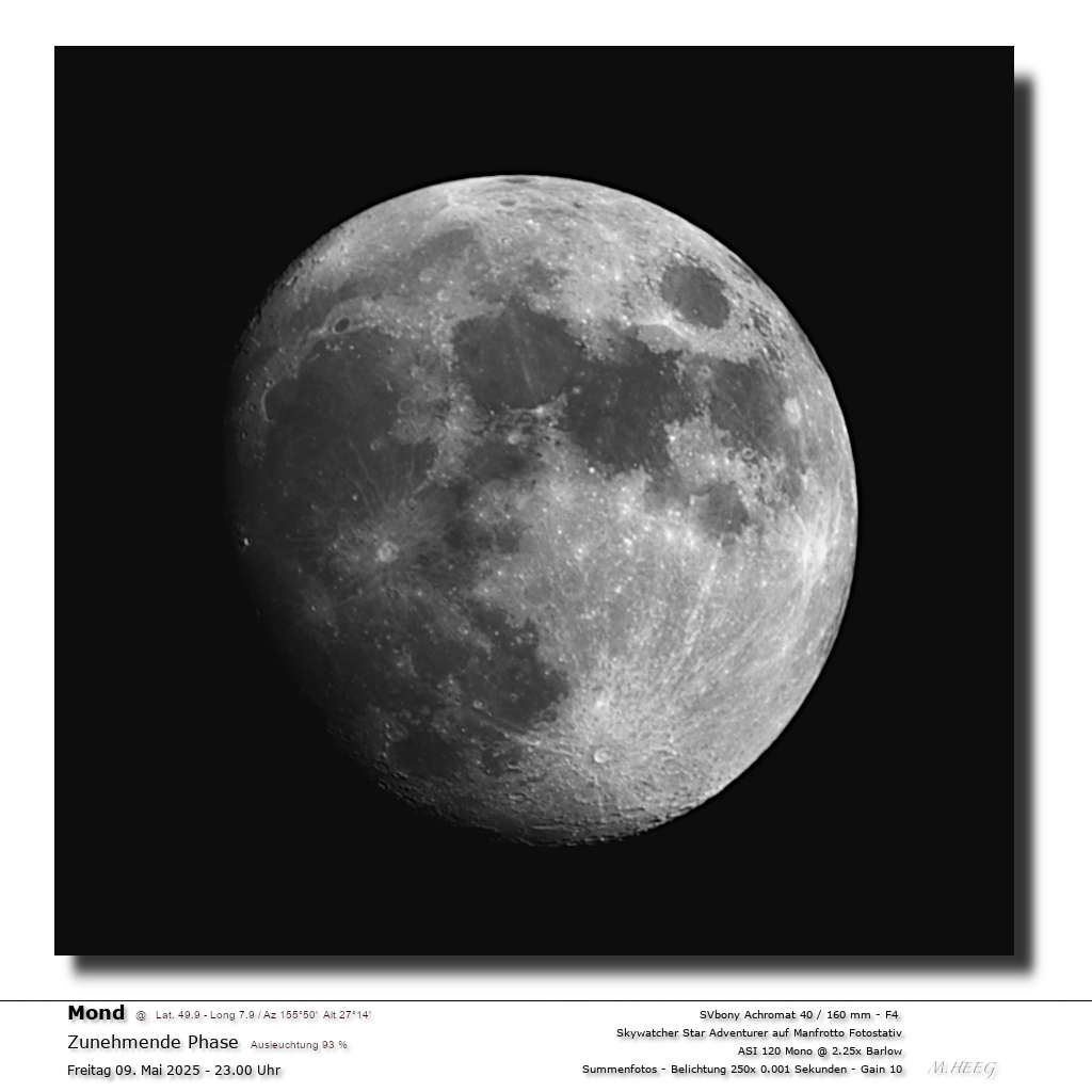 Zunehmende Mondphase
