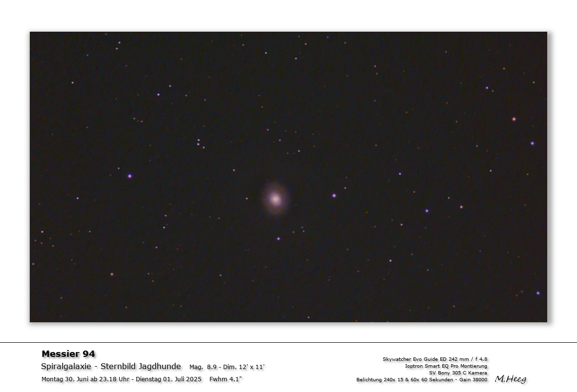 Messier 94 Übersicht