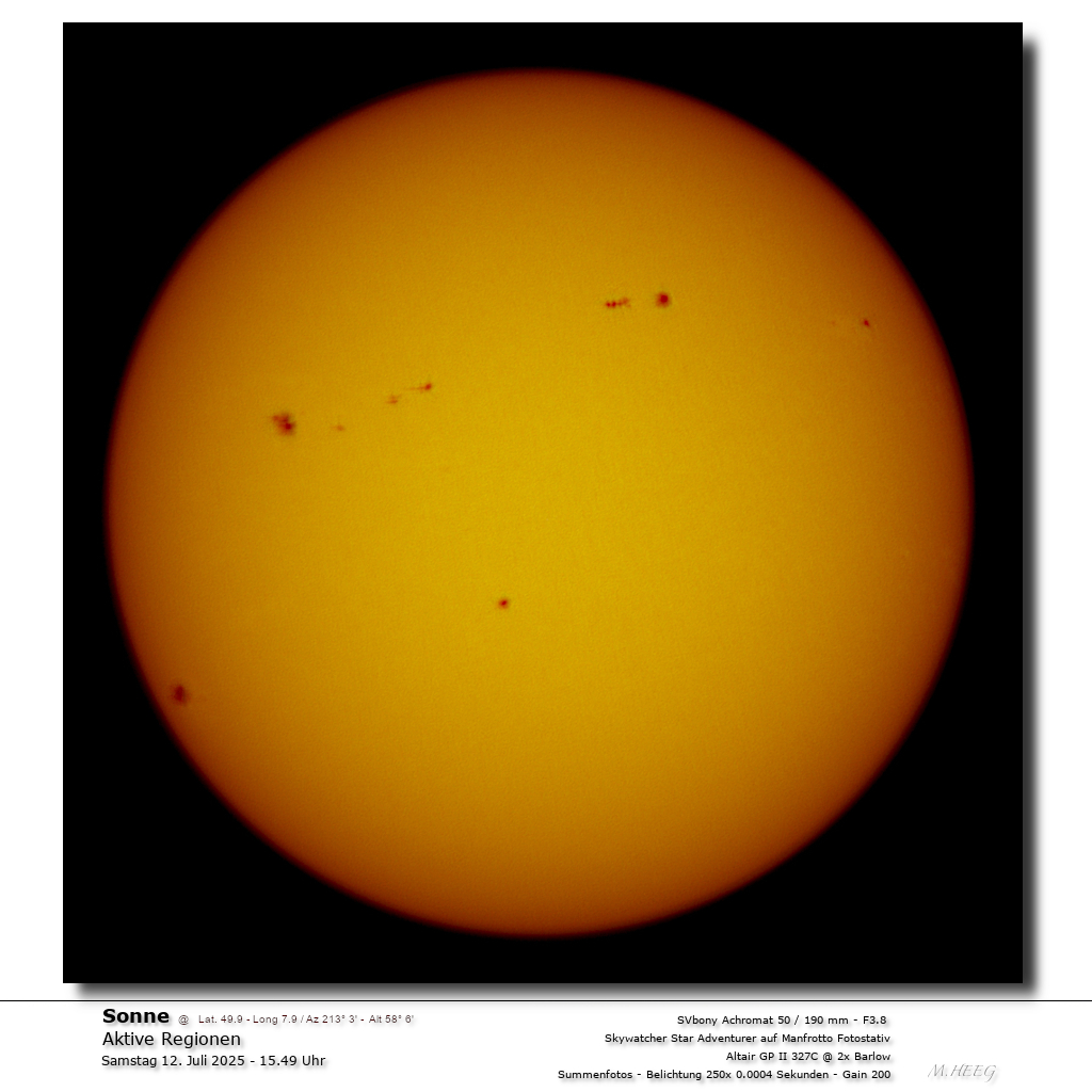 Aktive Regionen der Sonne