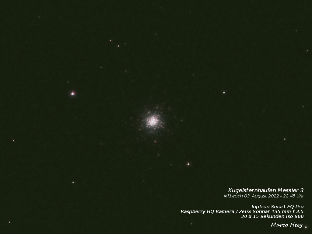 Kugelsternhaufen Summenfoto