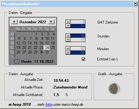 ...Mondphasenkalender Mondphasen