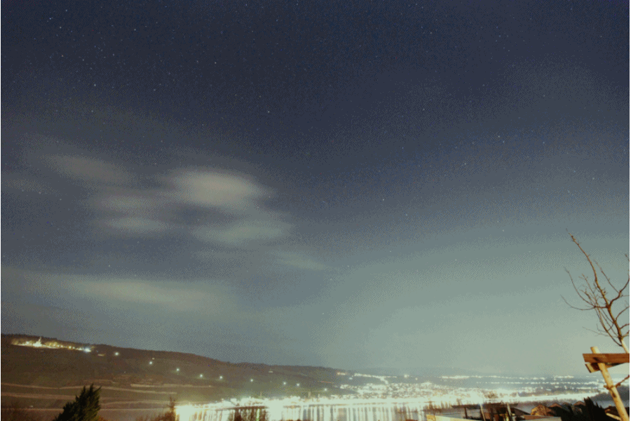 Animation Kometenposition