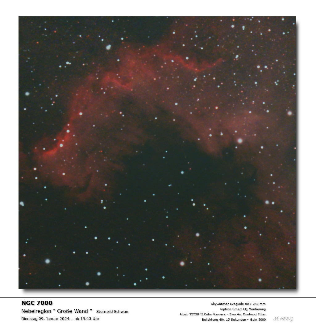 H-alpha / OIII Filterbeobachtung