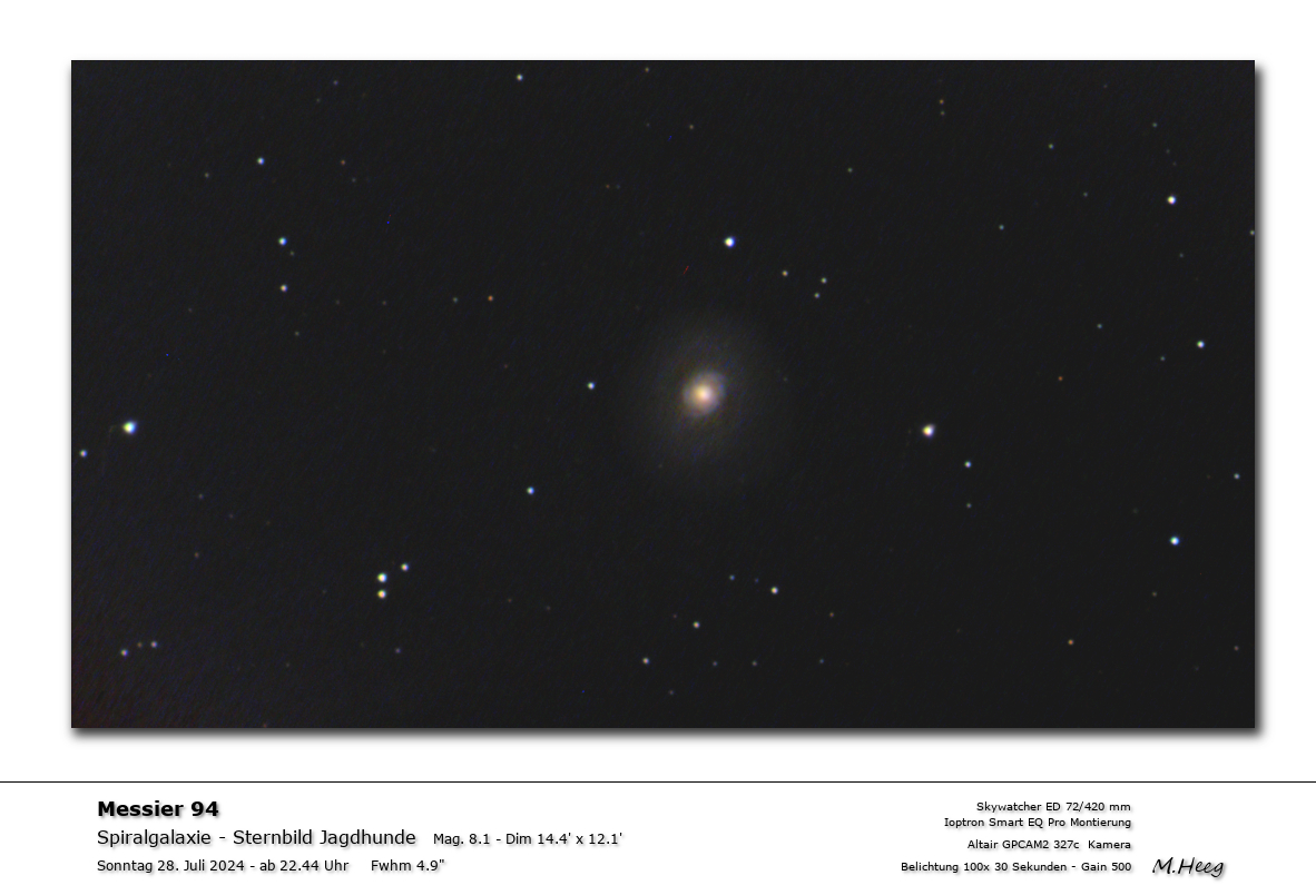 Galaxie im Sternbild Jagdhunde