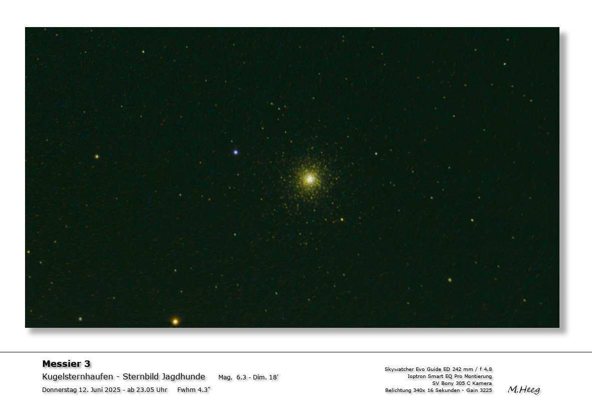 Messier 3 �bersicht