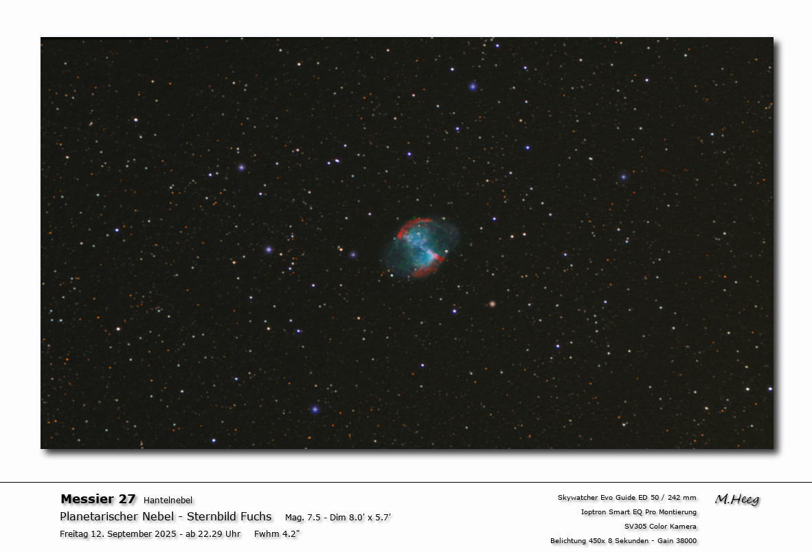 Messier 27 Variante 2