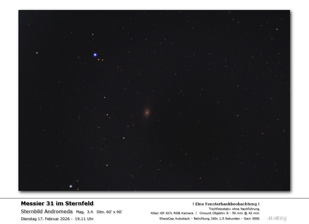 Sternfeld in Andromeda